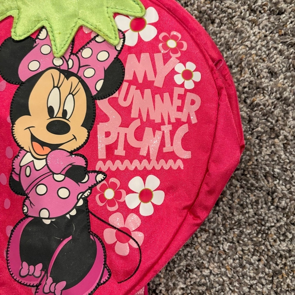 Minnie Mouse Strawberry Backpack - Picture 4 of 6